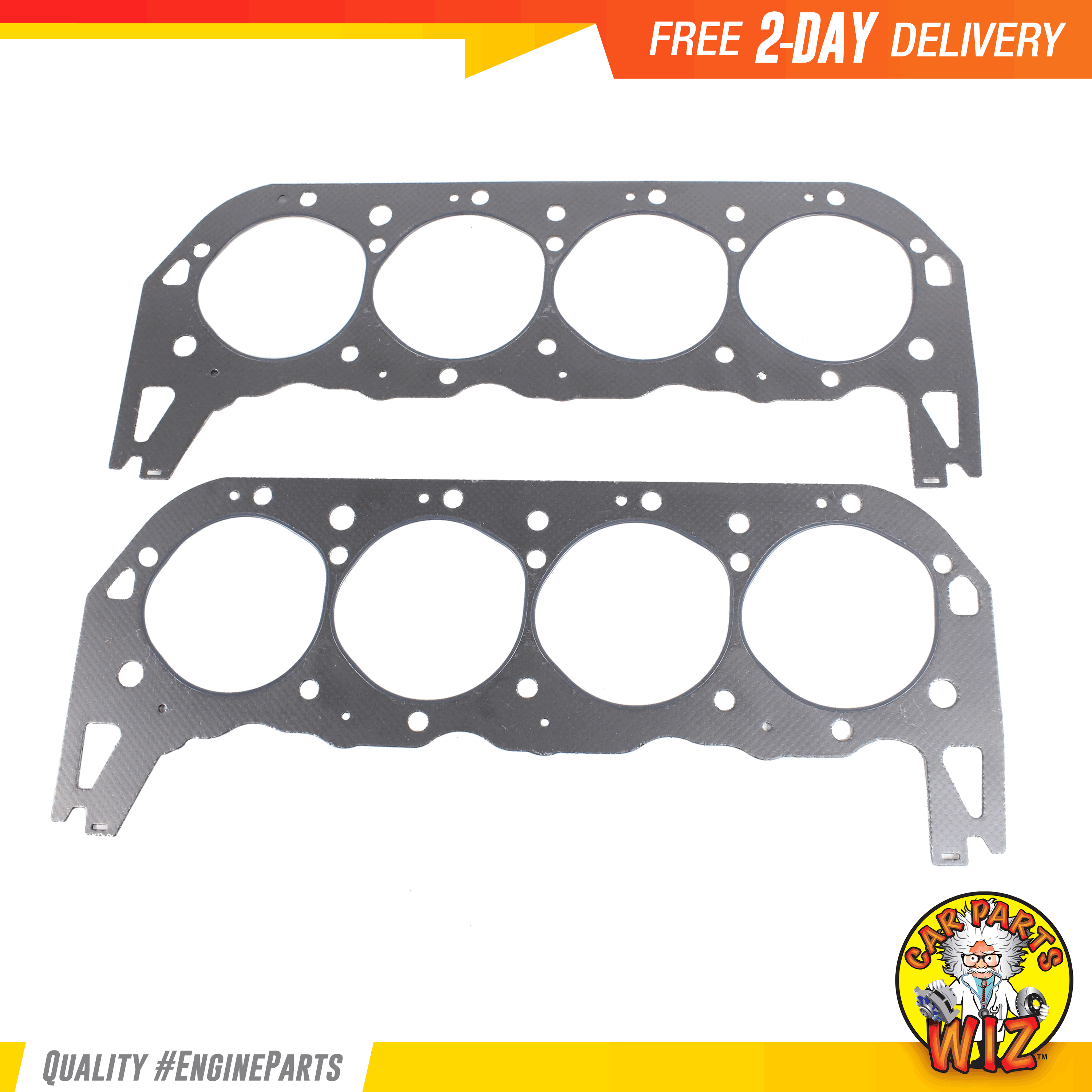 Head Gasket Set Bolts Kit Fits 9195 Chevrolet Suburban 7.4L V8 OHV 16v